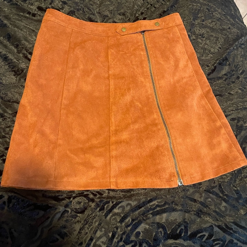 Bishop+Young Med Suede skirt